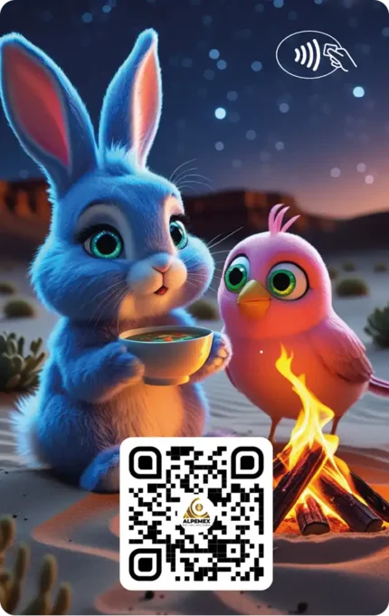 Conejo y Ave en Fogota