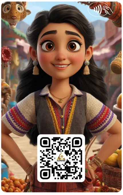 Mujer Peruana en Mercado