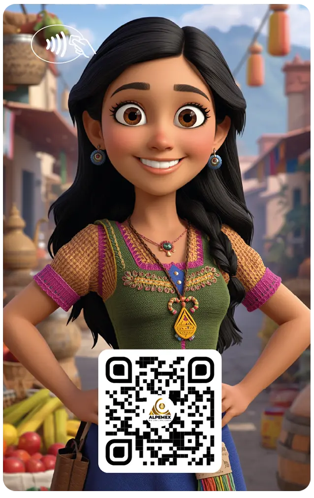 AI_cards_45_1-01 Mujer Peruana en Surquillo - Image 1