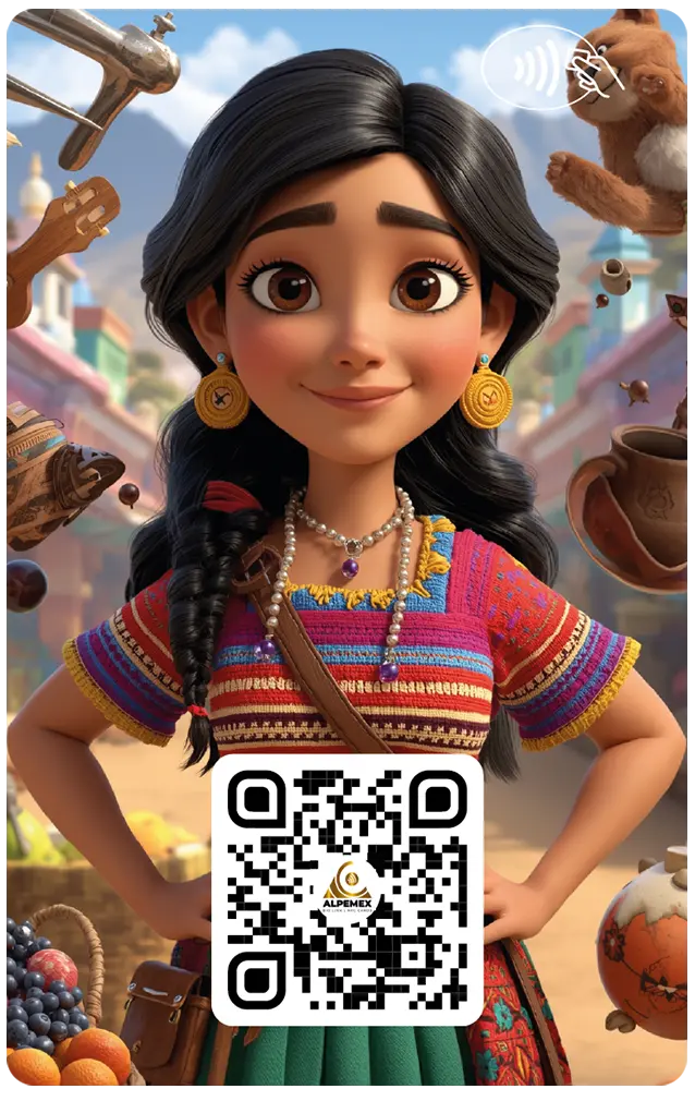 AI_cards_45_2-02 Mujer Peruana en Surquillo 2 - Image 1