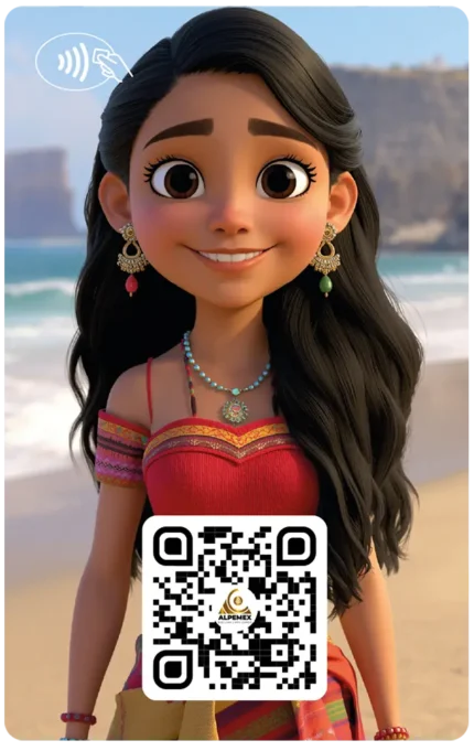 Mujer Peruana en La Playa Costa Verde 2