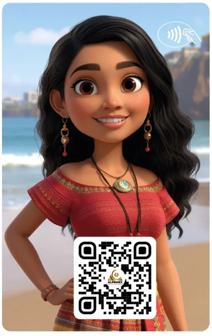 Mujer Peruana en La Playa Costa Verde 3